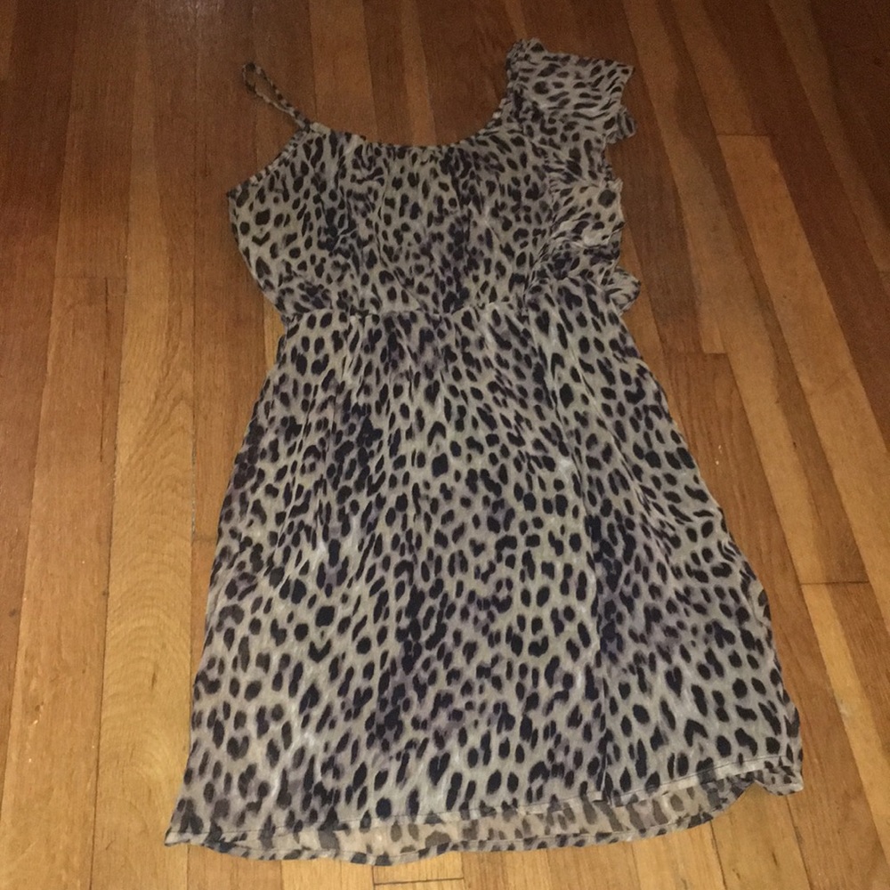 Leopard print sundress